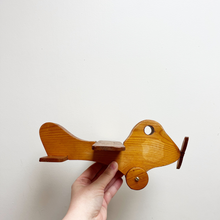 Load image into Gallery viewer, Transportation Themed Nursery Wood Airplane Nursery Decor