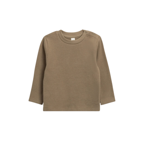 Waffle Knit Top - Spruce