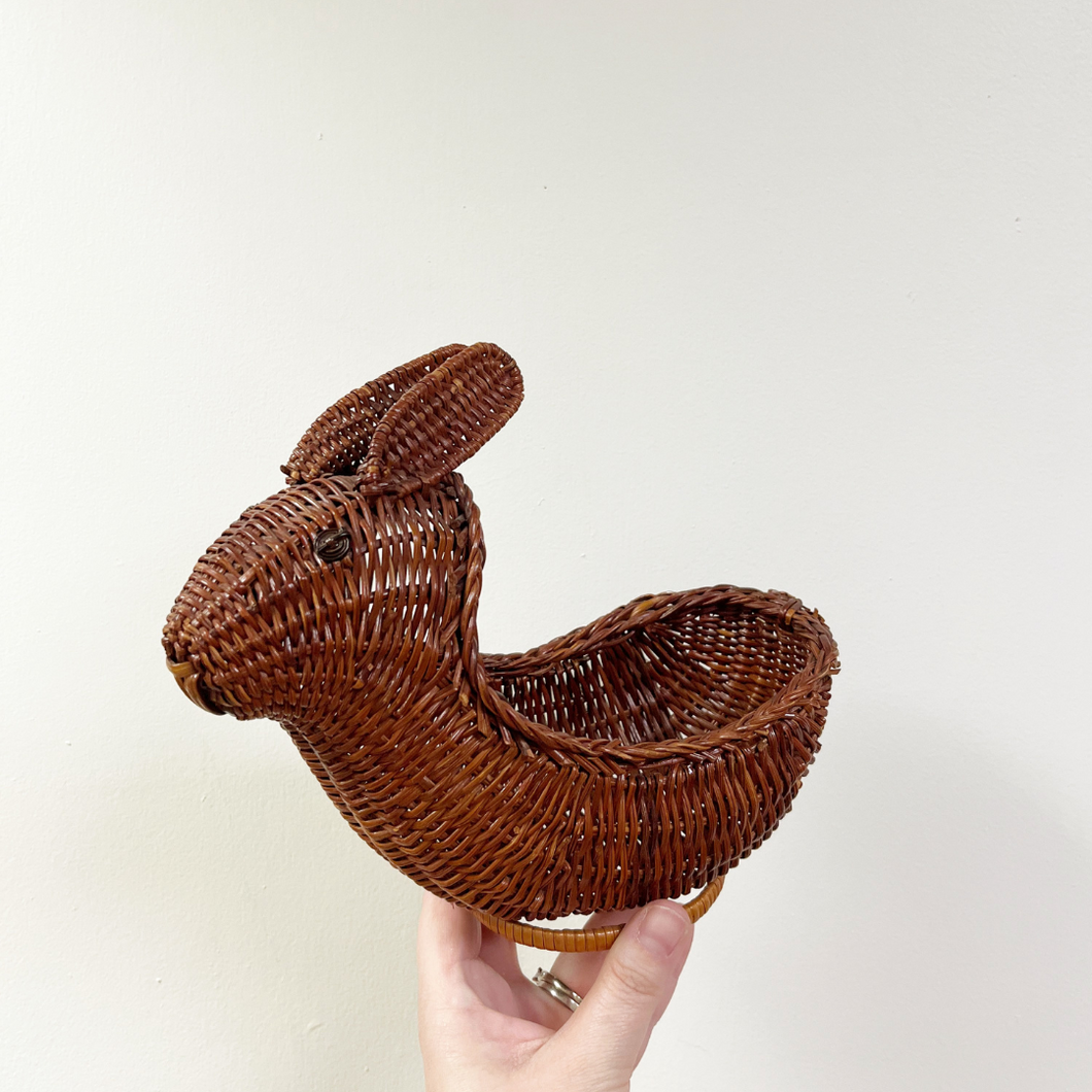 Small Wicker Bunny Basket