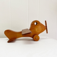 Load image into Gallery viewer, Wood Airplane Toy for Nursery Decor