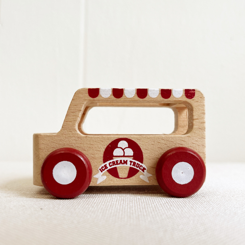 Mini Ice Cream Truck - Wood Toy