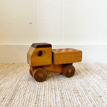Load image into Gallery viewer, Wood Toy Truck Crayon Holder