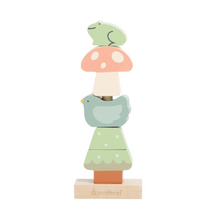 Load image into Gallery viewer, Woodland Creature Wooden Stacking Toy