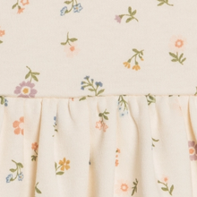 Load image into Gallery viewer, A zoomed in picture of the pattern on a floral baby dress