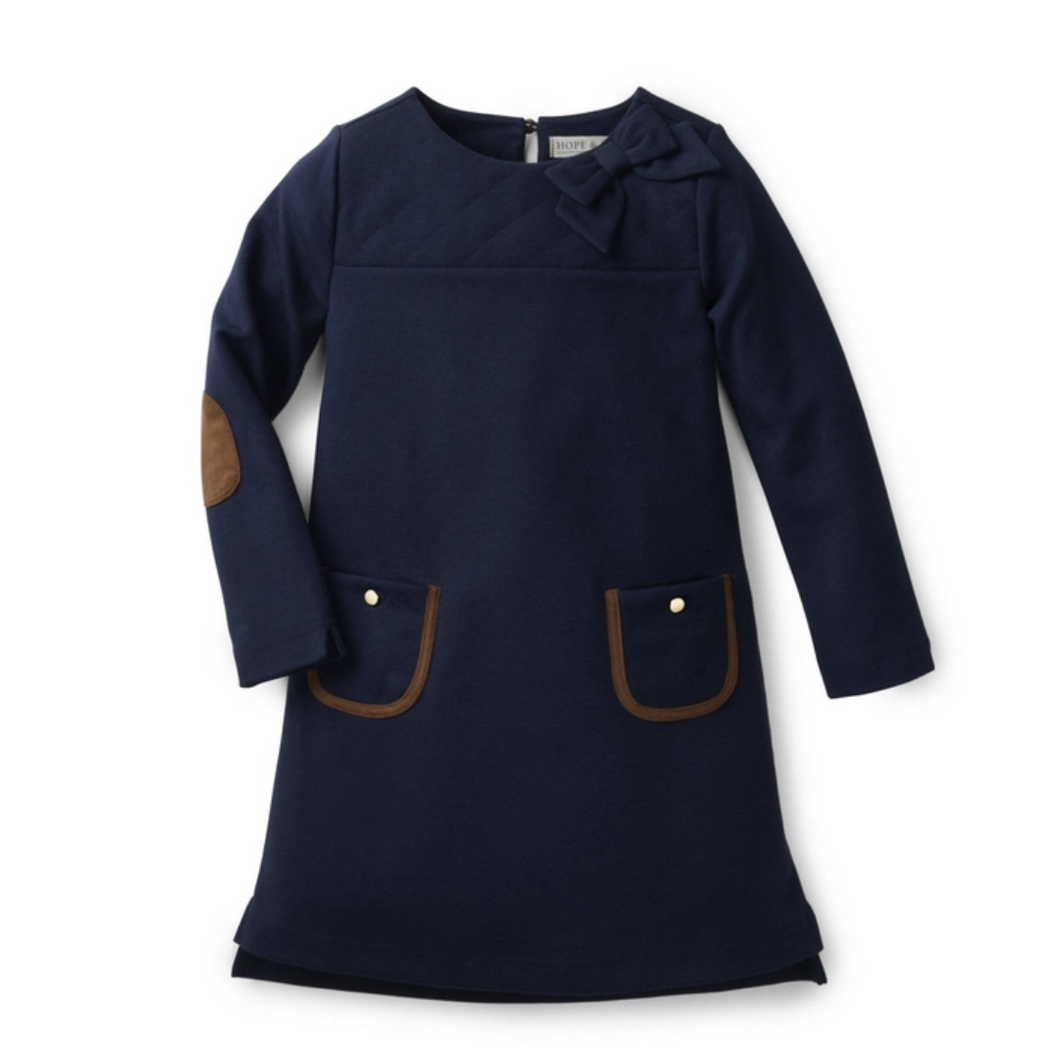 Quilted Ponte Riding Dress