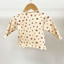Load image into Gallery viewer, Mock Neck Shirt - Tiny Flowers