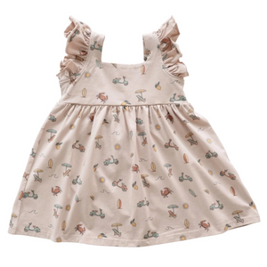 Summer Vibes Flutter Dress