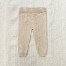 Load image into Gallery viewer, Knit Baby Pants - Oatmeal Heather