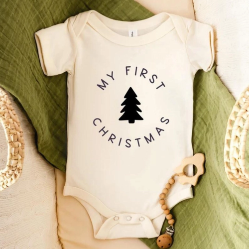 My First Christmas - baby bodysuit