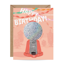 Load image into Gallery viewer, Gumball Birthday Card - Scratch Off Design