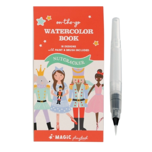 Nutcracker Watercolor Activity Book