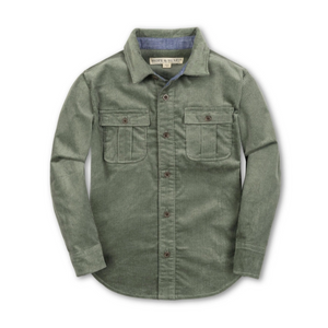 Organic Corduroy Button Down