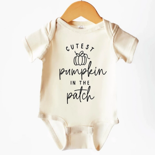 Cutest Pumpkin In The Patch - Baby Bodysuit