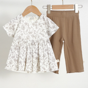 Fall Floral Two Piece Set