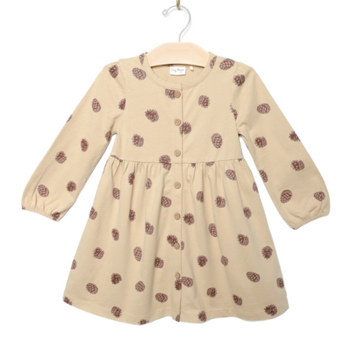 Pinecone Button Down Dress
