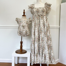 Load image into Gallery viewer, Matching mommy and me dress and romper on mannequins inside Gracie Lou in Hollidaysburg, PA