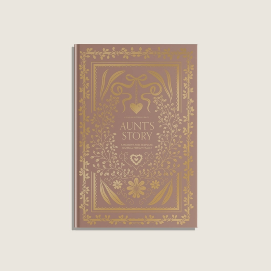 Aunt's Story - Memory and Keepsake Journal For My Family