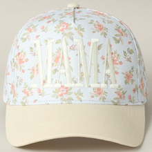 Load image into Gallery viewer, Floral Mama Baseball Hat