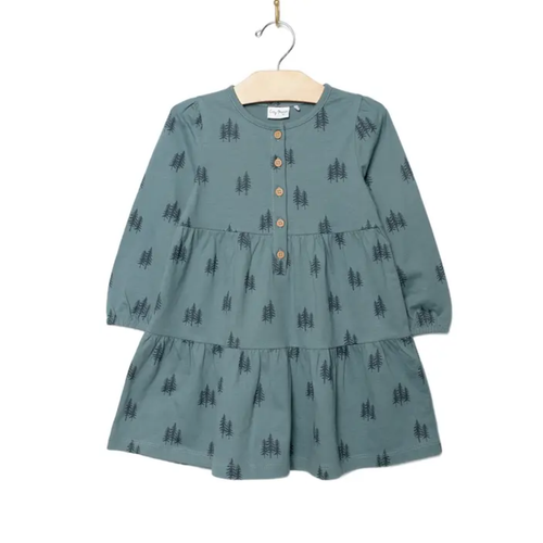 Twilight Forest Tiered Dress