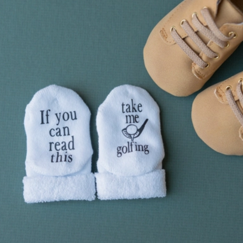 Funny Socks - Take Me Golfing