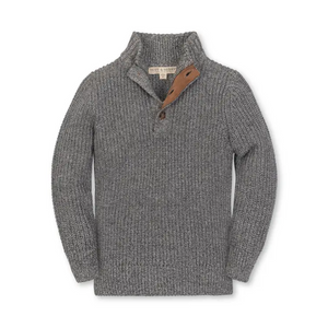 Organic Mock Neck Sweater
