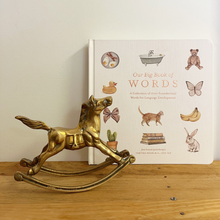 Load image into Gallery viewer, Brass Rocking Horse Trinket - Preloved/Vintage