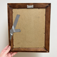 Load image into Gallery viewer, Vintage Framed Boy Reading Art - Preloved/Vintage