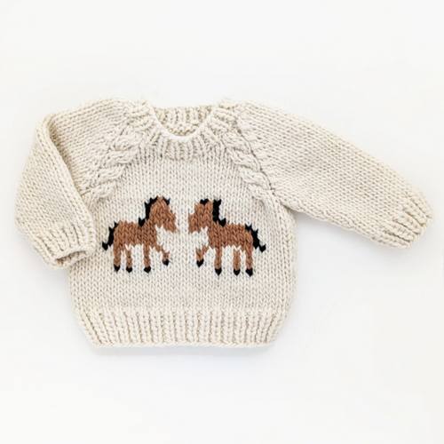 Pony Knit Sweater