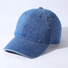 Load image into Gallery viewer, Kids Denim Baseball Hat