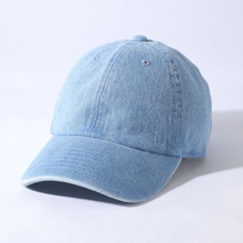 Load image into Gallery viewer, Kids Denim Baseball Hat