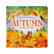 Load image into Gallery viewer, Autumn In The Forest - Lift A Flap Board Book