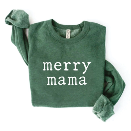 merry mama Crew Ultra Soft Sweatshirt - Adult