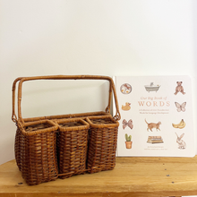 Load image into Gallery viewer, Diaper Caddy Basket - Preloved/Vintage