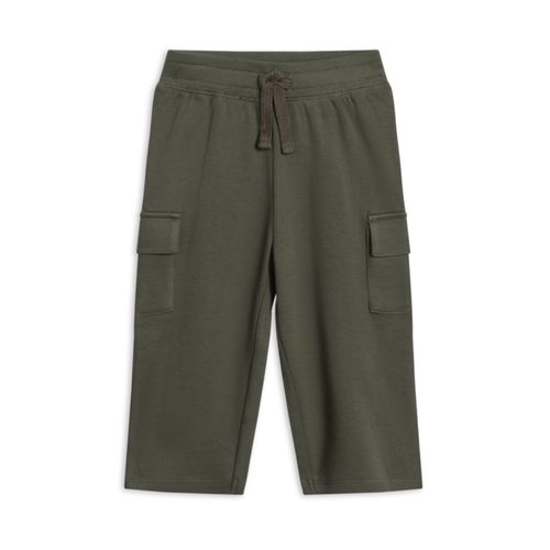 Organic Cotton Cargo Pants - Pine