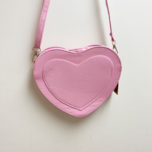 Load image into Gallery viewer, Pink Heart Crossbody Purse
