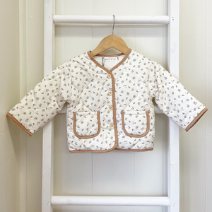 Quilted Floral Jacket