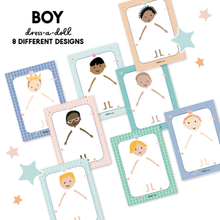 Load image into Gallery viewer, Dress a Doll Doodle Book - Book