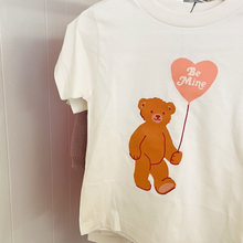 Load image into Gallery viewer, Be Mine Teddy Bear Tee Shirt