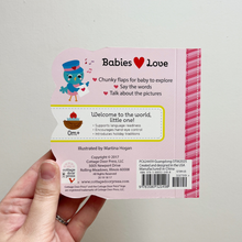 Load image into Gallery viewer, My Little Valentine Finger Puppet Board Book
