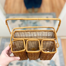 Load image into Gallery viewer, Diaper Caddy Basket - Preloved/Vintage