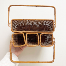 Load image into Gallery viewer, Diaper Caddy Basket - Preloved/Vintage