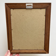 Load image into Gallery viewer, Vintage Framed Girl Eating Snack Art - Preloved/Vintage Collection