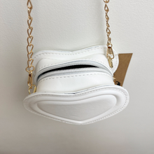 Load image into Gallery viewer, Heart Crossbody with Gold Chain