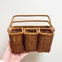 Load image into Gallery viewer, Diaper Caddy Basket - Preloved/Vintage