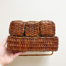 Load image into Gallery viewer, Diaper Caddy Basket - Preloved/Vintage