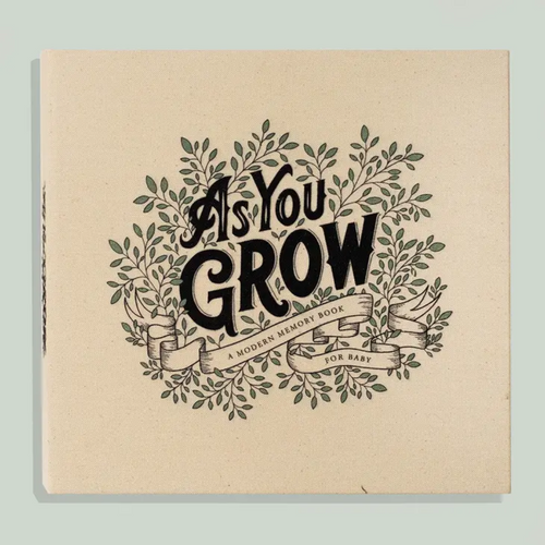 As You Grow - A Modern Memory Book For Baby
