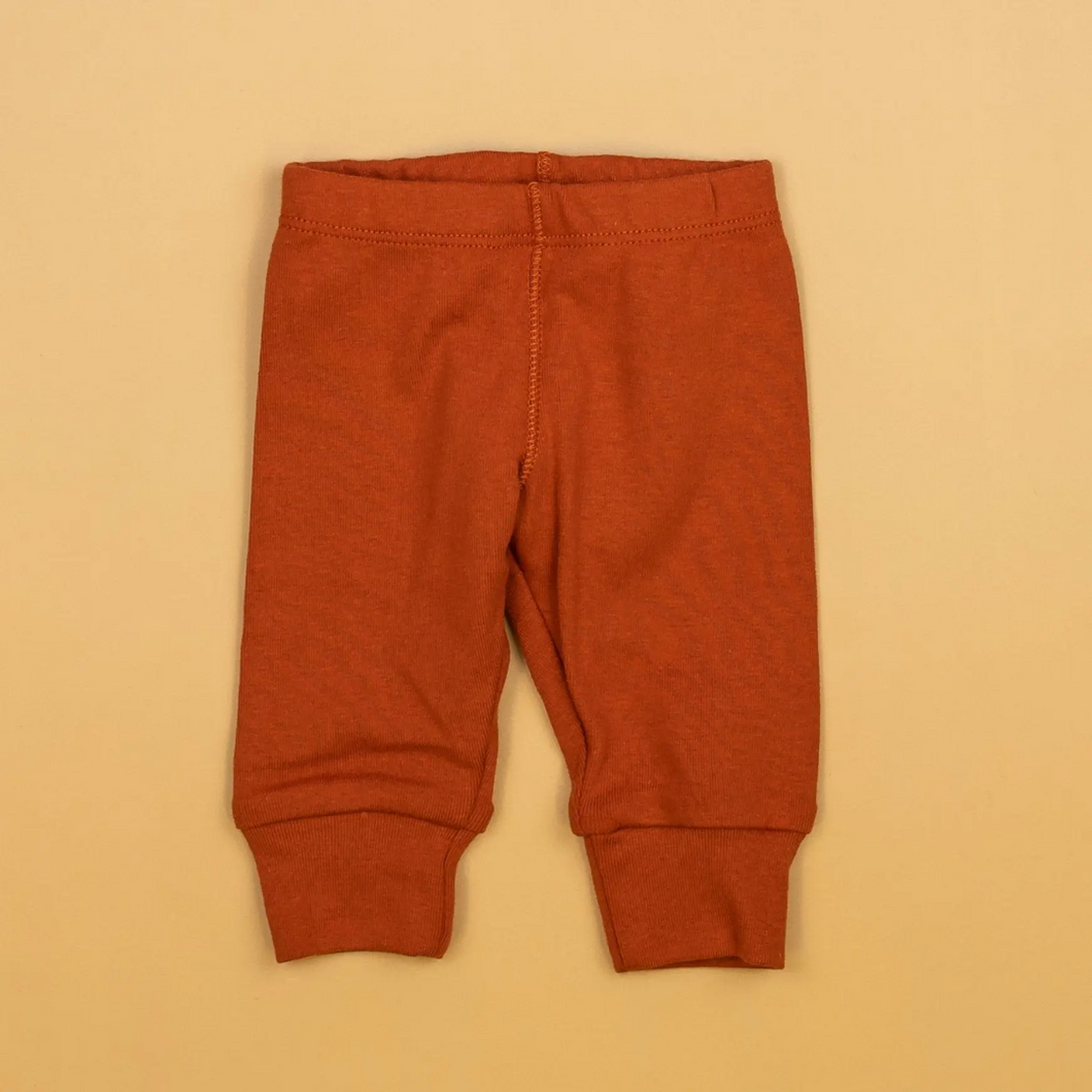 Classic pants, in the color burnt orange, available at Gracie Lou | A Boutique For Littles