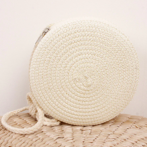 Crossbody - Round - Milky White