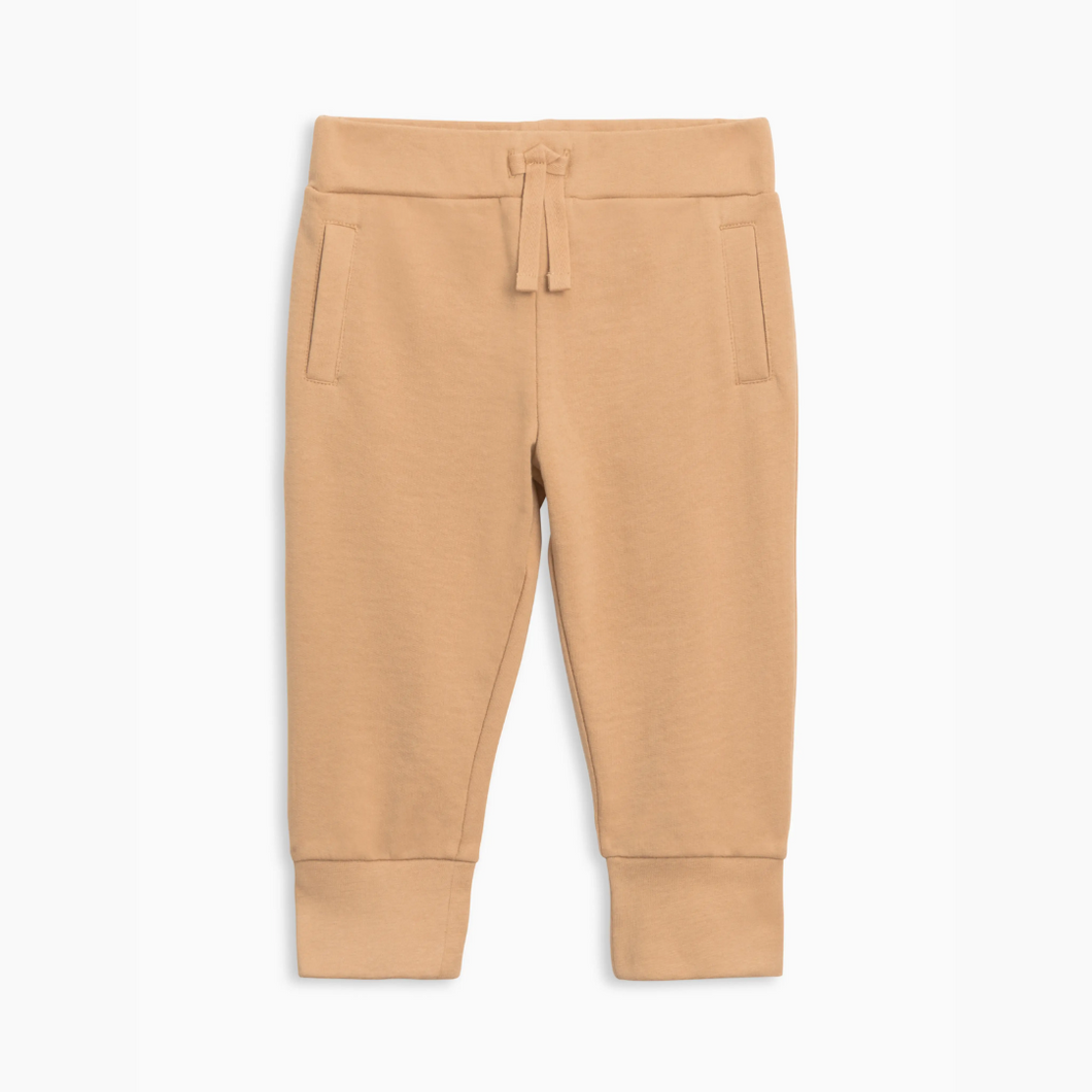 Joggers - French Terry - Tan