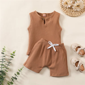 Tank Top and Shorts set for toddler available at Gracie Lou | A Boutique For Littles